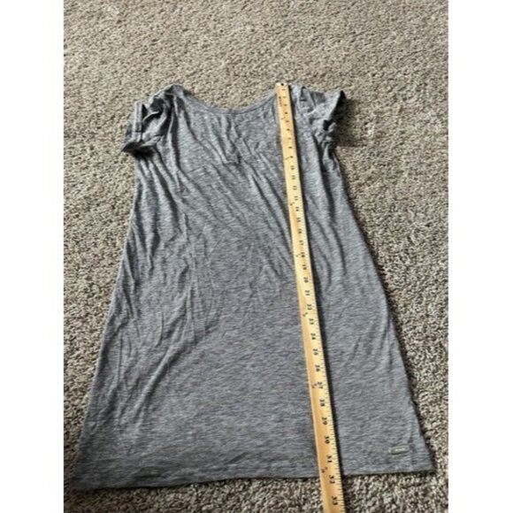 Bench Womens Black/White Stripes Short Sleeve T-Shirt Dress Size Small Pull Over - Picture 7 of 14